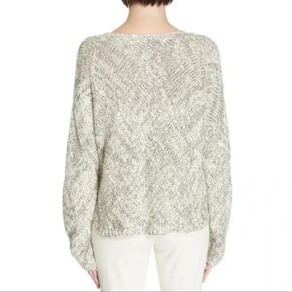 Eileen Fisher Marled Organic Cotton Sweater Size M - Picture 7 of 8